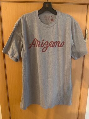 Baseballism America’s Brand Arizona State Tee T-Shirt Gray Red Size Large
